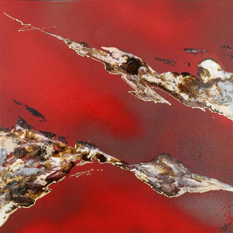 Painting C 753 by Naen | Painting Abstract Minimalist Acrylic