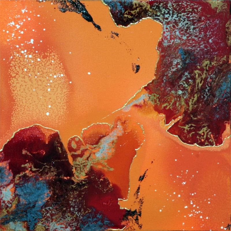 Painting C 1007 by Naen | Painting Abstract Minimalist Acrylic