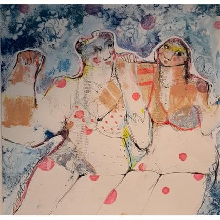 Pintura Agala de la ma por Boix Bernardini Empar | Pintura Arte bruto Acrílico Life style