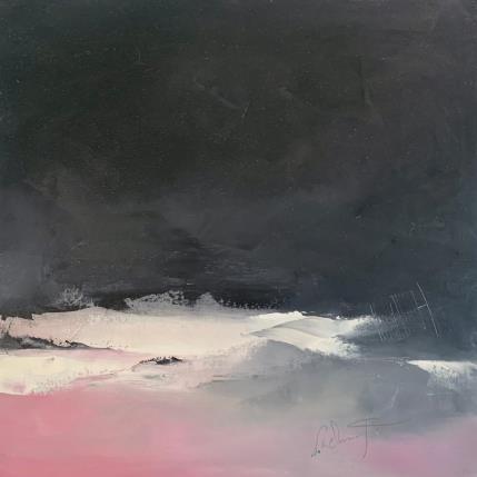 Painting J'ai perdu la raison by Dumontier Nathalie | Painting Abstract Oil Minimalist