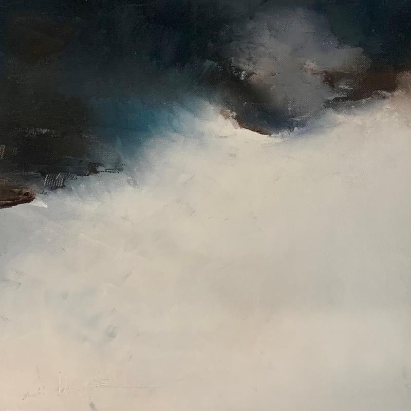 Painting J'aime ton parfum by Dumontier Nathalie | Painting Abstract Minimalist Oil