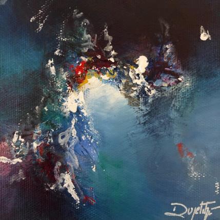 Painting Eclat bleu by Dupetitpré Roselyne | Painting