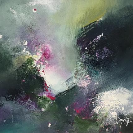 Peinture Amitié par Dupetitpré Roselyne | Tableau Abstrait Huile Minimaliste