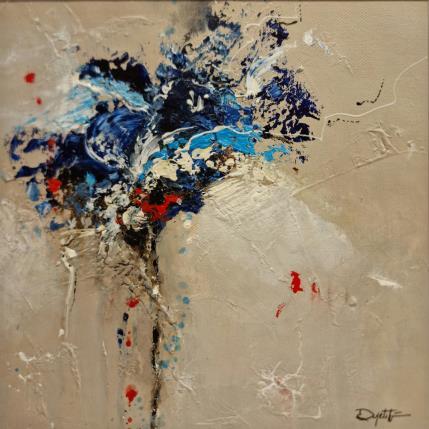 Peinture Bleu artifice par Dupetitpré Roselyne | Tableau