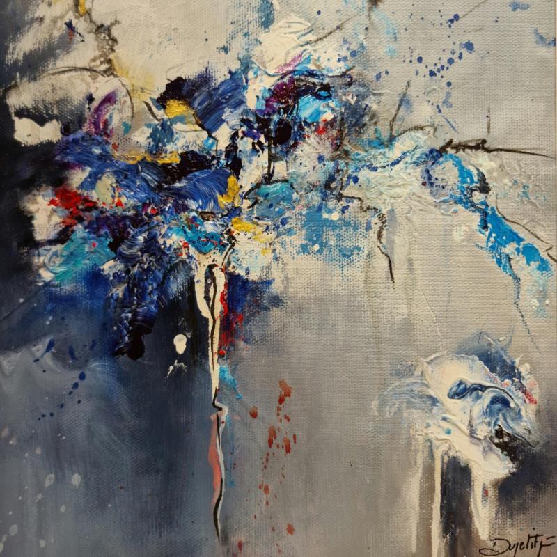 Painting J'attends le printemps by Dupetitpré Roselyne | Painting