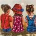 Painting Conversaciones by Escobar Francesca | Painting Acrylic