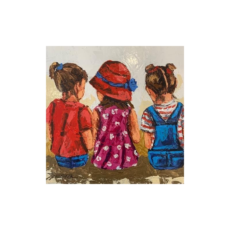 Painting Conversaciones by Escobar Francesca | Painting Acrylic
