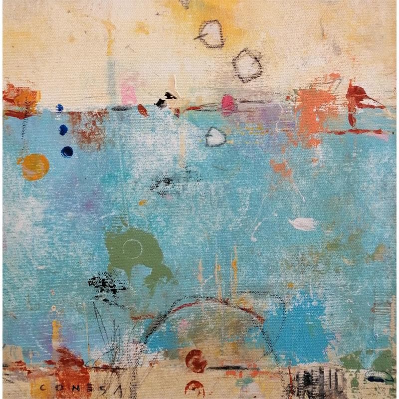 Painting #03 by Jiménez Conesa Francisco | Painting Abstract Minimalist Acrylic