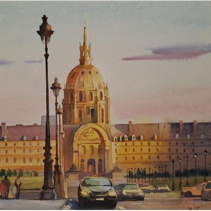 Peinture Pais - J10 par Khodakivskyi Vasily | Tableau  Aquarelle