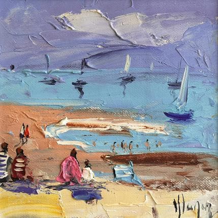 Painting Sans titre 2 by Kleiner Dominique | Painting Figurative Oil Life style