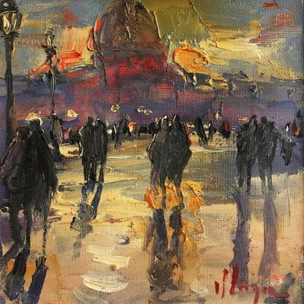 Painting Sans titre 5 by Kleiner Dominique | Painting Figurative Oil Life style