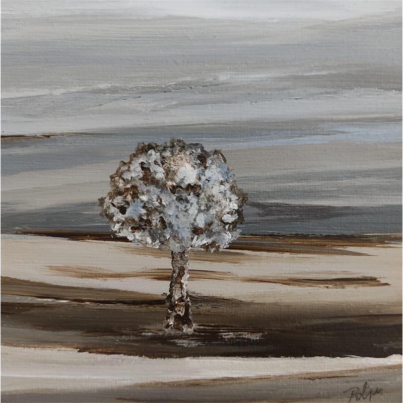 Painting Campagne by Macee | Painting Figurative Landscapes Oil