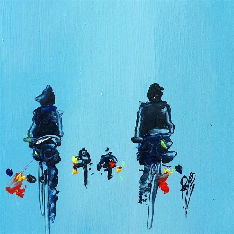 Painting Ensemble by Raffin Christian | Painting Figurative Life style Oil