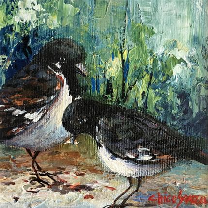 Painting Emtodo mundo by Chico Souza | Painting Figurative Oil Animals