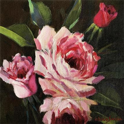 Painting Rosa Maria by Chico Souza | Painting Figurative Oil Landscapes