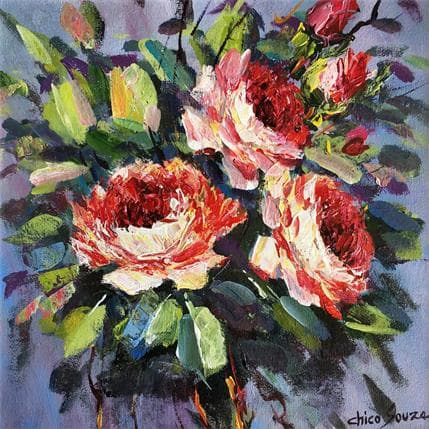 Painting Renascer by Chico Souza | Painting Figurative Oil Landscapes