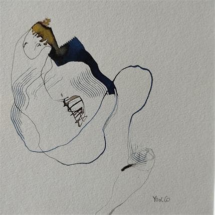 Painting Cadavre exquis 12 by YO&CO | Painting Figurative