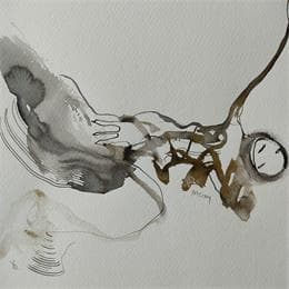 Painting Cadavre exquis 10 by YO&CO | Painting Figurative Nude