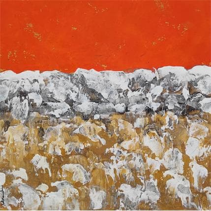 Peinture V388 par Moracchini Laurence | Tableau Abstrait Acrylique