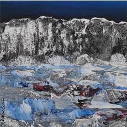 Painting M345 by Moracchini Laurence | Painting Abstract Acrylic