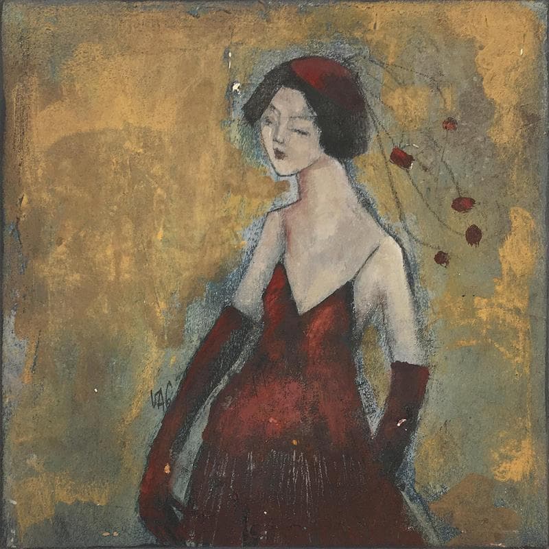 Pintura Sans titre 2 por VAG | Pintura Figurativo Life style Acrílico