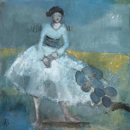 Painting Sans titre 2 by VAG | Painting Figurative Acrylic Life style