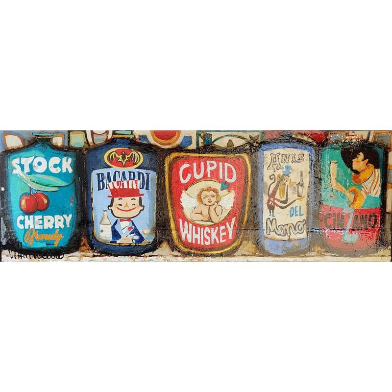 Gemälde Bodega von Villanueva Puigdelliura Natalia | Gemälde Figurativ Marine Öl