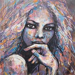Peinture Angel delight par Graffmatt | Tableau Street Art Acrylique Portraits