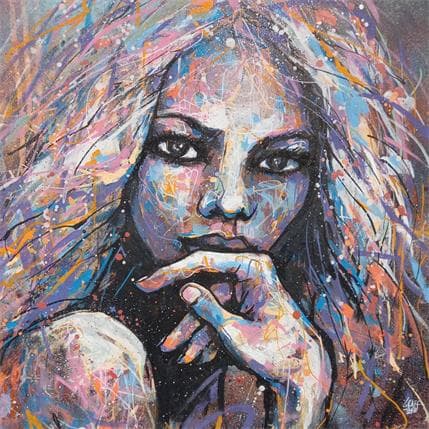 Peinture Angel delight par Graffmatt | Tableau Street Art Acrylique Portraits