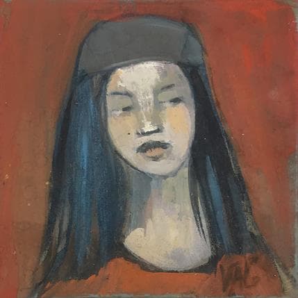 Peinture Sans titre 1 par VAG | Tableau Figuratif Acrylique Portraits