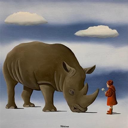 Pintura Tenderness por Trevisan Carlo | Pintura  Aceite