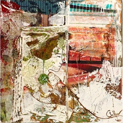 Peinture Modern mixe par Sablyne | Tableau Art Singulier Acrylique Portraits