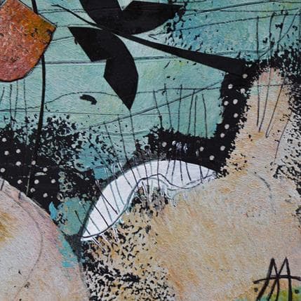 Gemälde Amapola von Arias Parera Almudena | Gemälde Figurativ Acryl Alltagsszenen