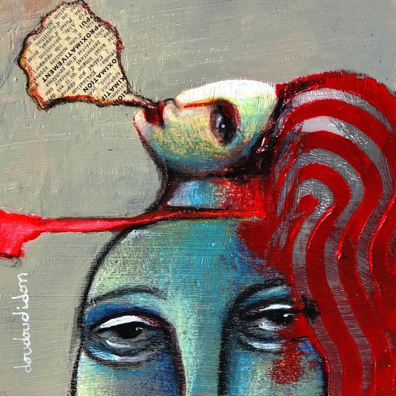 Painting Idée approximative by Doudoudidon | Painting Raw art Life style