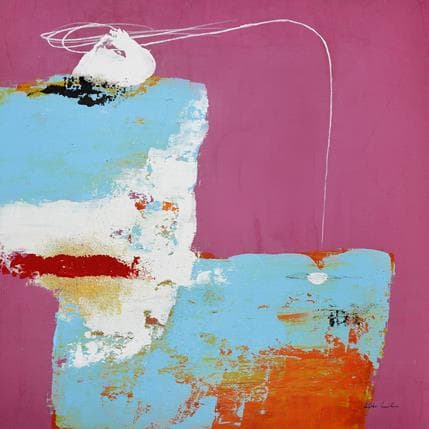 Peinture N 167 par Wilms Hilde | Tableau Abstrait Minimaliste