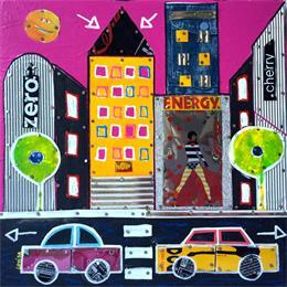 Peinture SWINGING SIXTIES par Lovisa | Tableau Pop-art Icones Pop