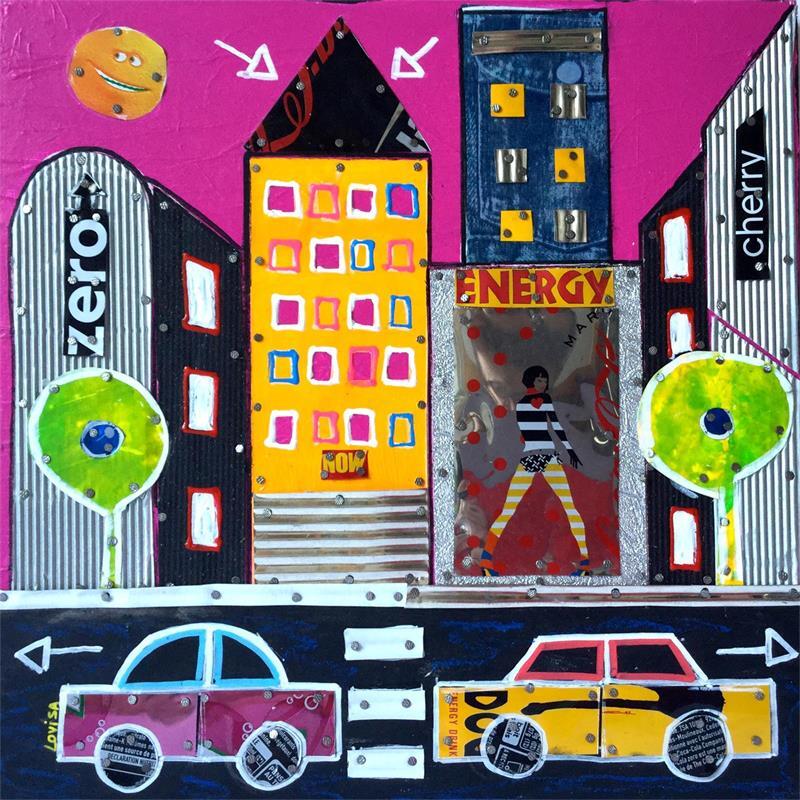 Gemälde SWINGING SIXTIES von Lovisa | Gemälde Pop-Art Pop-Ikonen