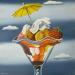 Peinture Ice Cream par Trevisan Carlo | Tableau Huile