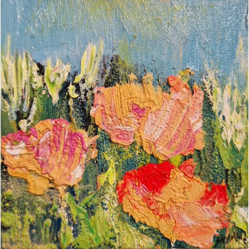 Pintura La vie en rose por Shahine | Pintura Aceite