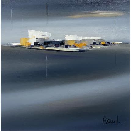 Peinture Horizon marin 28 par Roussel Marie-Ange et Fanny | Tableau Figuratif Huile Marine, Paysages