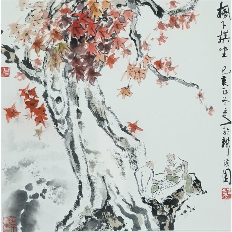 Painting Beauty by Sanqian | Painting Figurative Life style Oil