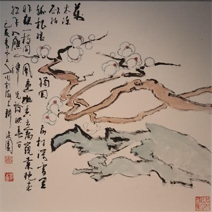 Painting Less is more by Sanqian | Painting