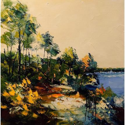 Painting Pour bronzer au calme... by Dupin Dominique | Painting  Oil