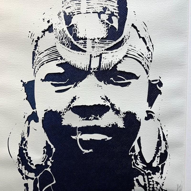 Painting Topposa by Louafi Valentine | Painting Figurative Portrait