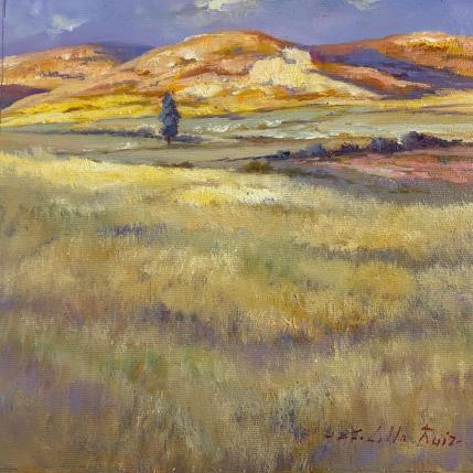 Pintura Romanzo de Paz por Cabello Ruiz Jose | Pintura Figurativo Aceite Paisajes