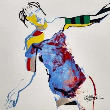 Peinture 4400 par Cressanne | Tableau Art Singulier Acrylique Nu