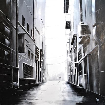 Peinture Acceptation par Galloro Maurizio | Tableau Figuratif Huile Urbain