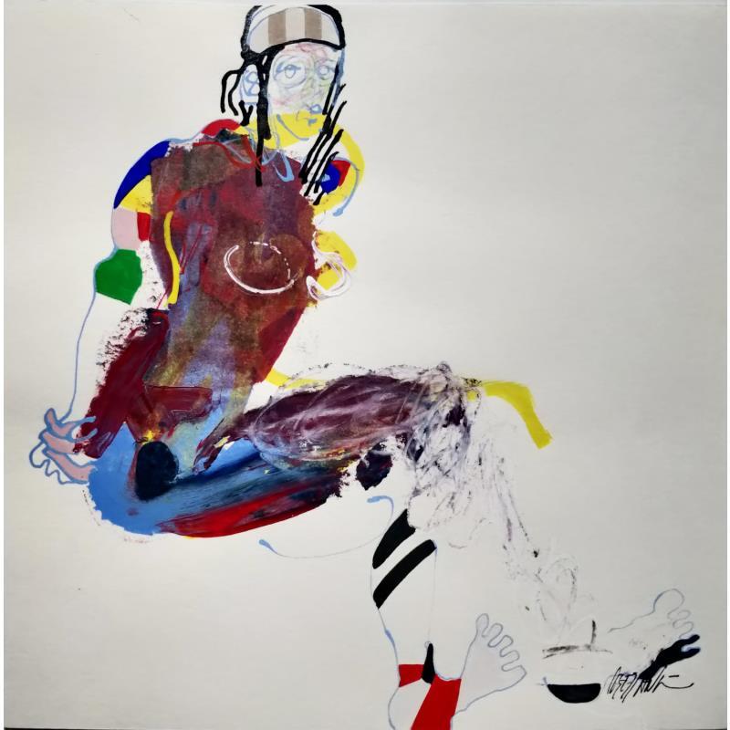 Pintura 4724 por Cressanne | Pintura Arte bruto Desnudo Acrílico