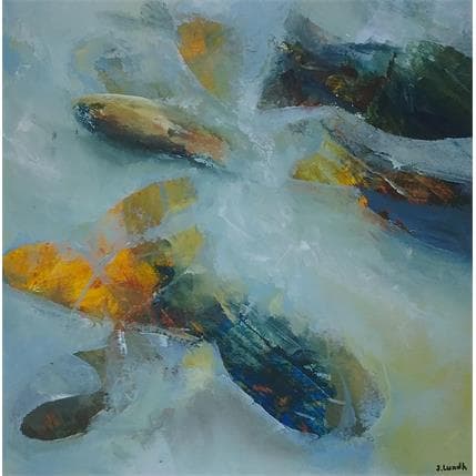 Peinture Coral Reef par Lundh Jonas | Tableau Figuratif Acrylique, Huile Marine