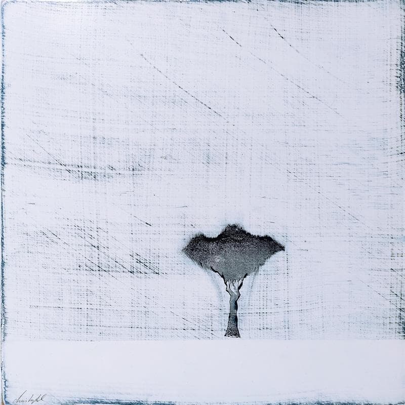 Gemälde #231 von ChristophL | Gemälde Figurativ Landschaften Minimalistisch Acryl